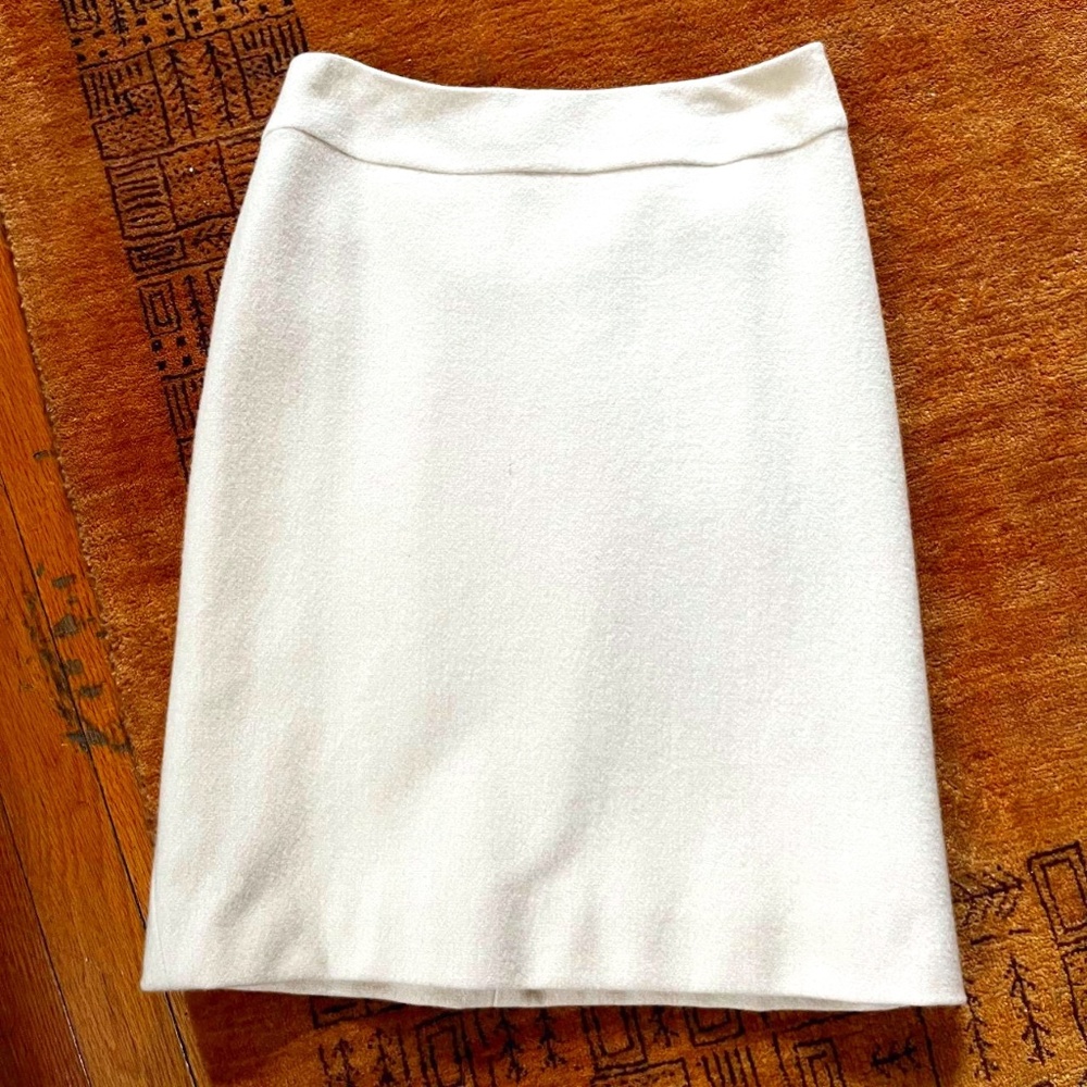 JIL SANDER cashmere skirt